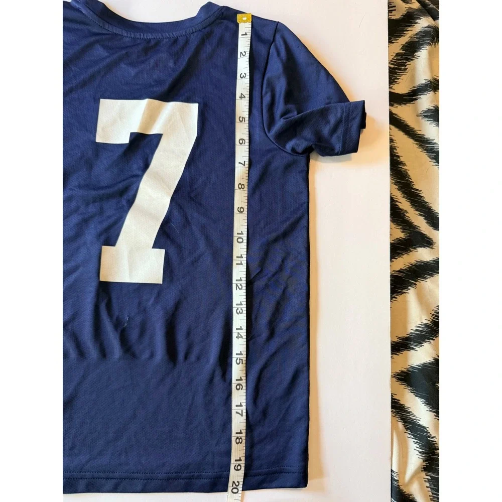 Nike New York Yankees Women XS‎ Navy Blue Mesh T-Shirt MLB Number 7 M1011459